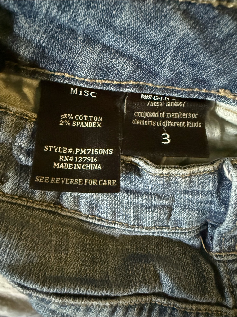 Cropped Distressed Ankle Jeans in Medium Blue - Picture 6 of 6